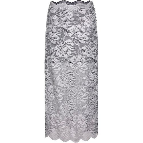 Rabanne Floral Midi Skirt