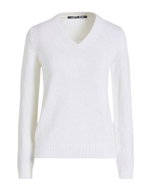 Woman Sweater Ivory Size 4 Virgin Wool, Metallic Polyester, Nylon