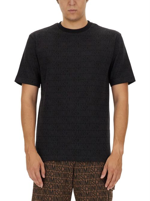 T-shirt With All Over Logo