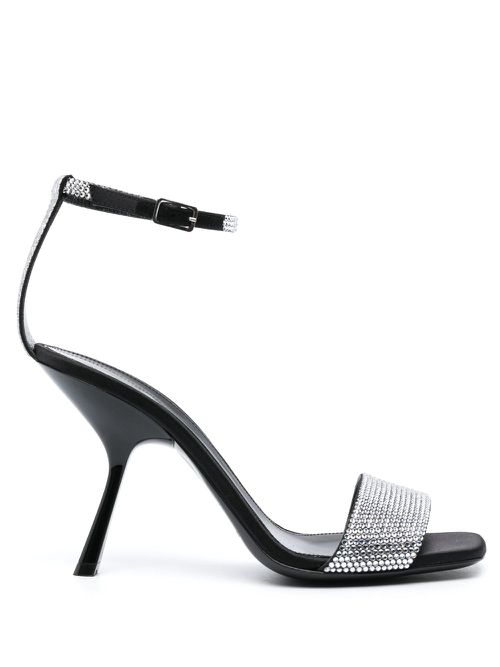 X Evangelie Smyrniotaki 110mm sandals - Black