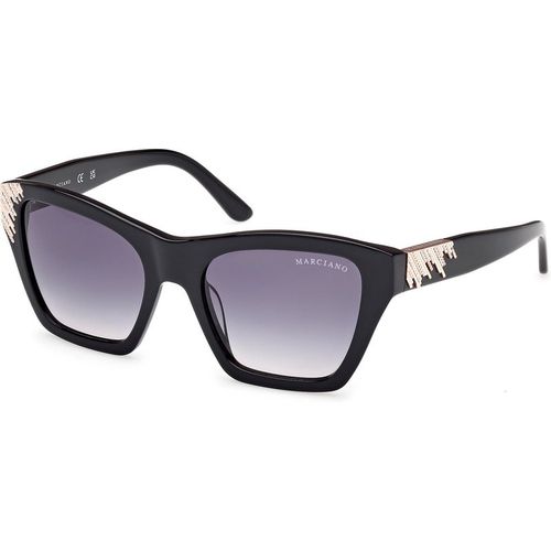 Guess by Marciano Woman Guess by Marciano GM00024 01B Sunglasses Acetate Black Smoke Squared Norma