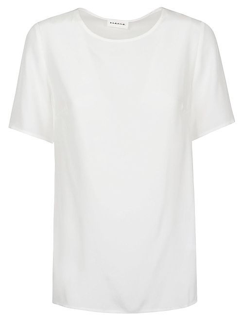 Silk Blouse — White