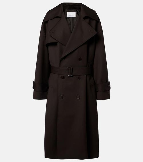 Dursley belted double-breasted trench coat