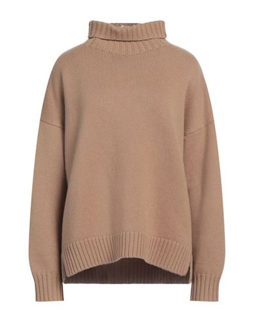 Woman Turtleneck Camel