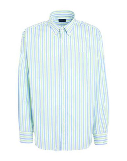 Paul & Shark Man Shirt Light green Size 15 ½ Cotton