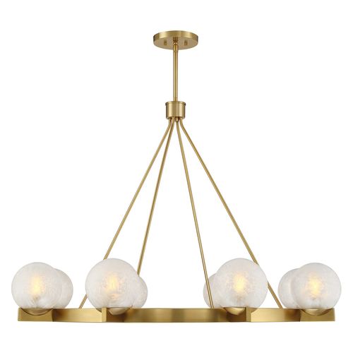 Darien 8-Light Chandelier in Warm Bra