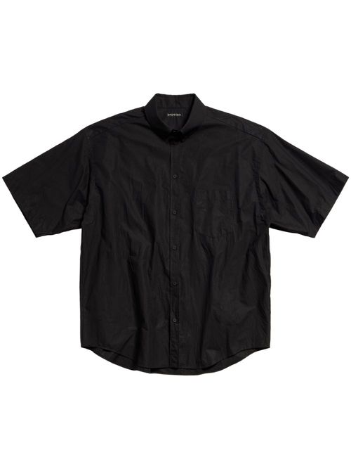 Surfer cotton shirt - Black