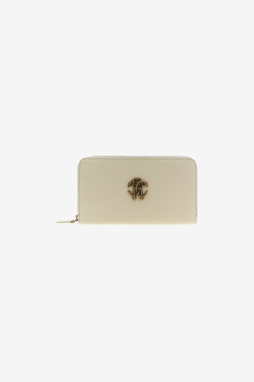 Wallet With Monogram Rc And Zip