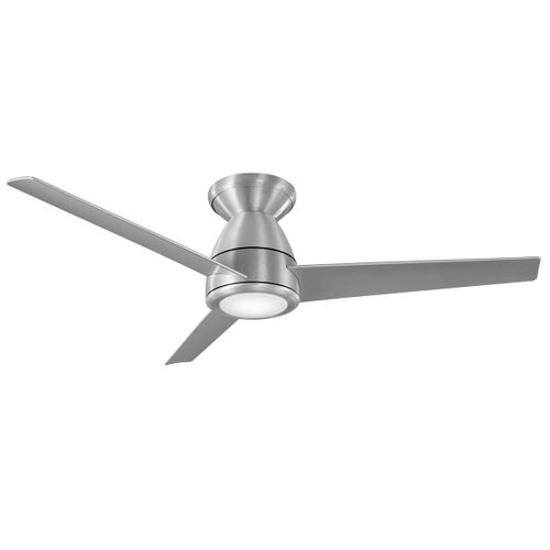 Modern Forms Tip-Top 52" Indoor/Outdoor Ceiling Fan in Brushed Aluminum - FH-W2004-44L-35-BA