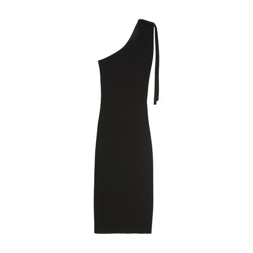 Asymmetrical Velvet Dress
