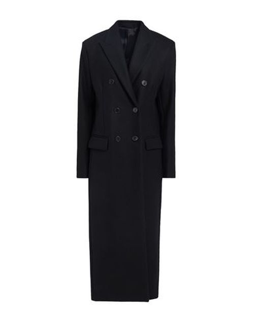 Woman Coat Black Size 4 Wool