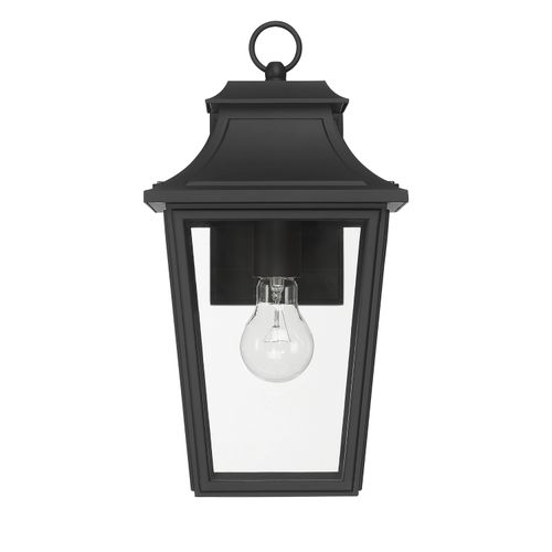 Matte Black Outdoor Wall Mount from the Spring Cove Collection