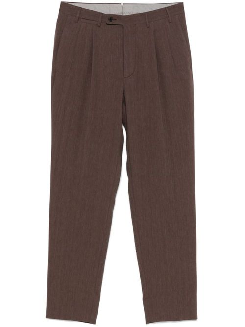 Brown Elegant Trousers