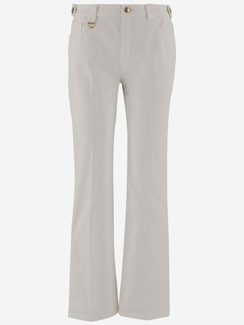 Cotton Canvas Pants