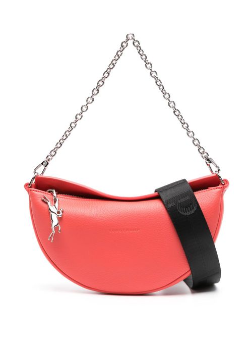 Small Smile leather crossbody bag - Red