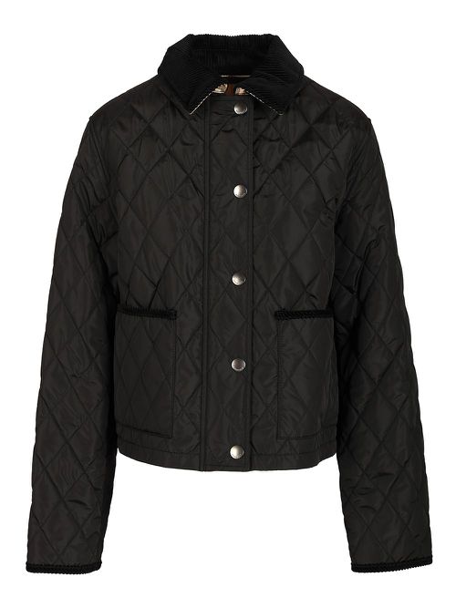 Cropped Jacket Jackets Black