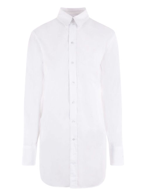 Classic-collar shirt - White