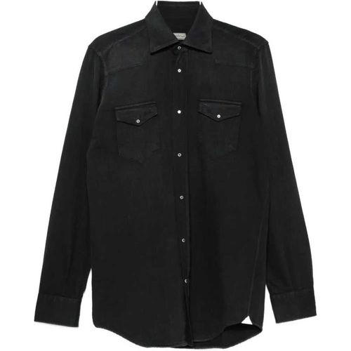Chemise Sartorio Napoli avec boutons argenté