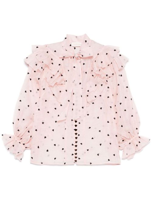 Crush blouse - Pink