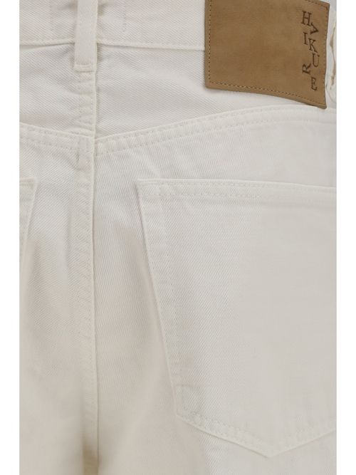 Betty Bull Jeans — White