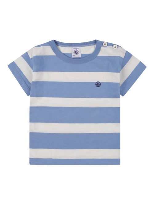 Petit Bateau striped T-shirt - Blue