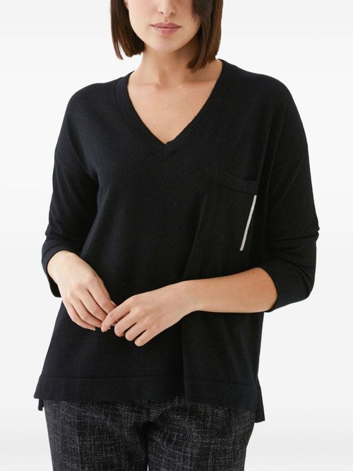 BIANCALANCIA virgin-wool sweater - Black