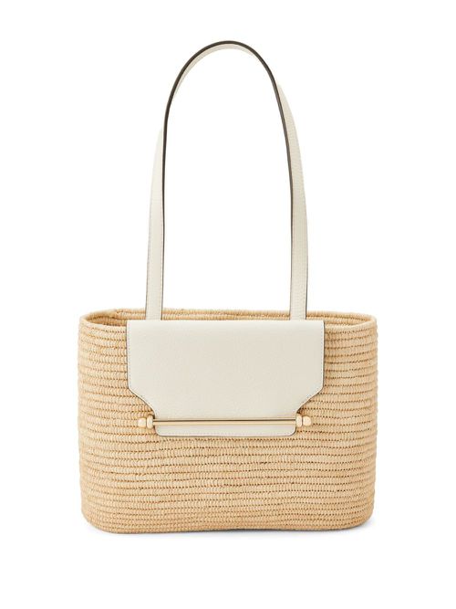 Small The Basket tote bag - Neutrals
