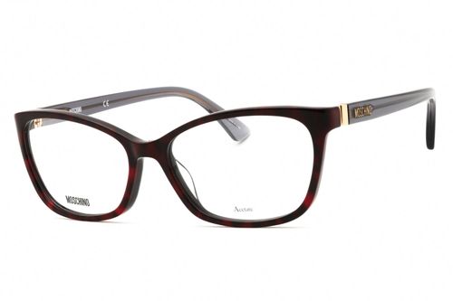 MOS558 Acetate Rectangle Eyeglasses — Brown