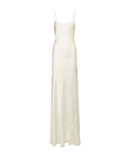 Satin slip dress