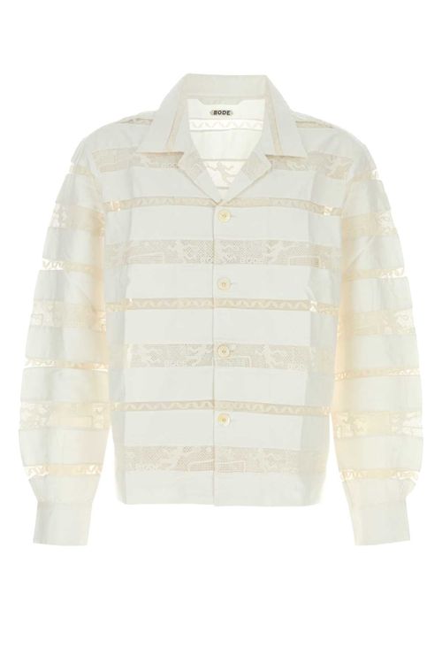 Tennis Lace Shirt — White