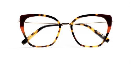 Kaleos Steele C10 Women's Eyeglasses Tortoiseshell Size 51 - Blue Light Block Available