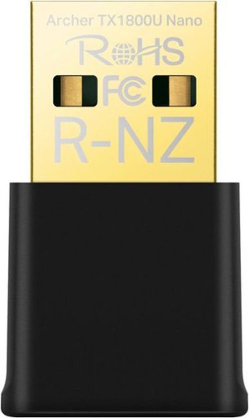AX1800 Nano Wi-Fi 6 Wireless USB Adapter - Black