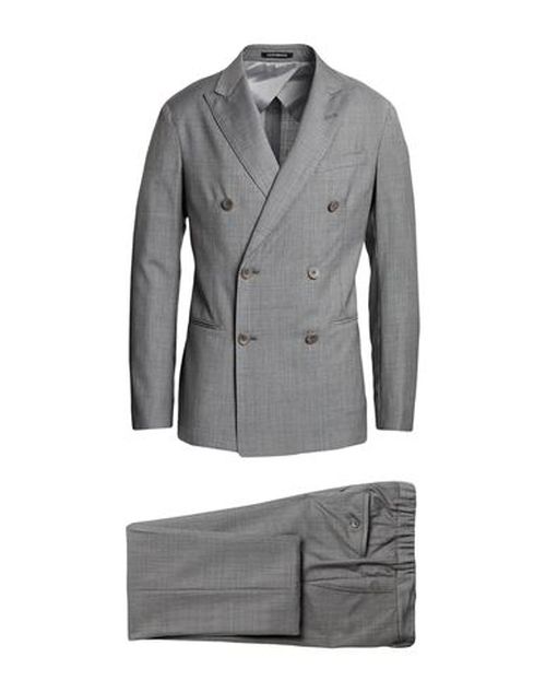 City Line Man Suit Grey Size 36 Virgin Wool