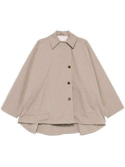 Wide trench jacket - Neutrals