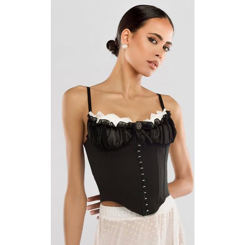 Goddiva Front Fastened Milk Maid Corset