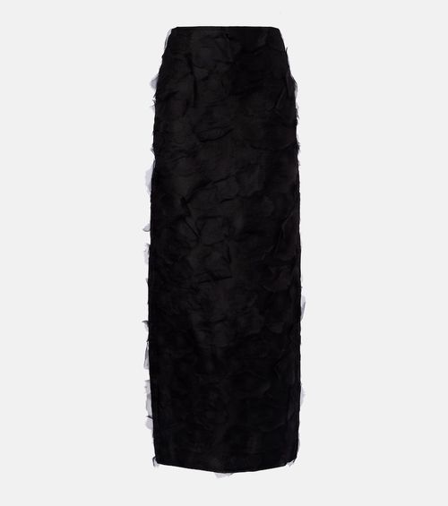 Adepto silk maxi skirt