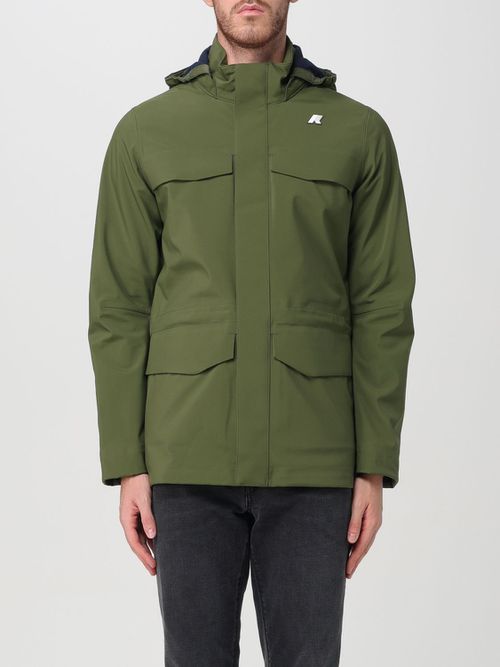 Jacket Men color Green