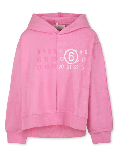 Printed hoodie - Pink