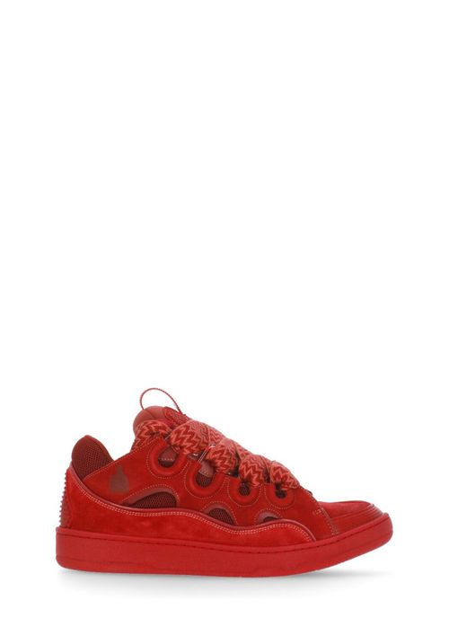 Red Curb Sneakers
