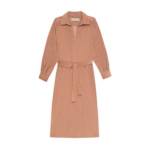 Vassilia dress with shirt collar