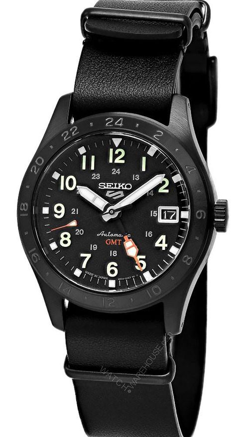 SEIKO 5 Sports Field GMT Automatic 39.4MM Men's Watch SSK025