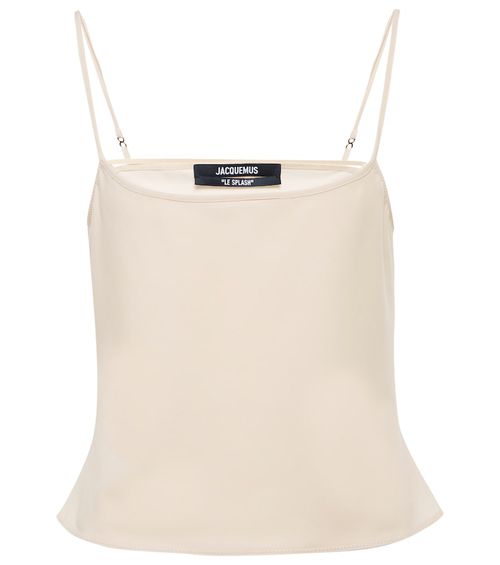 Jacquemus Le Haut Tangelo wool-blend tank top