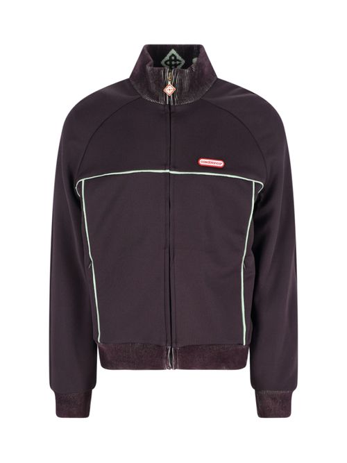 Men's Contrast-Trim Sweater with Tech-Grade Lining
