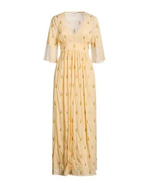 Woman Maxi dress Apricot Size 10 Cotton