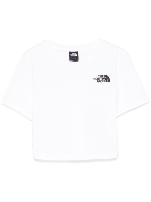 White Cropped T-shirt
