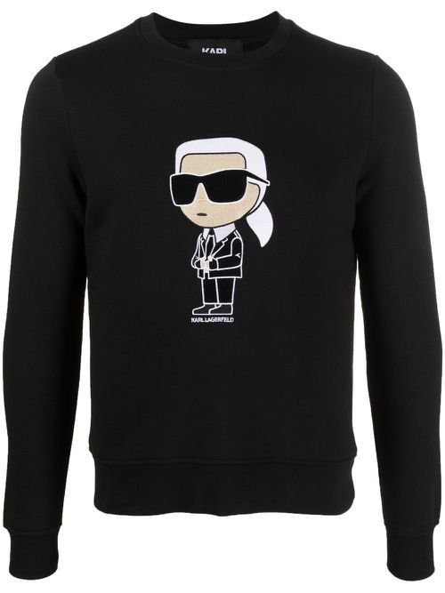 Ikonik 2.0 crew neck sweatshirt - Black