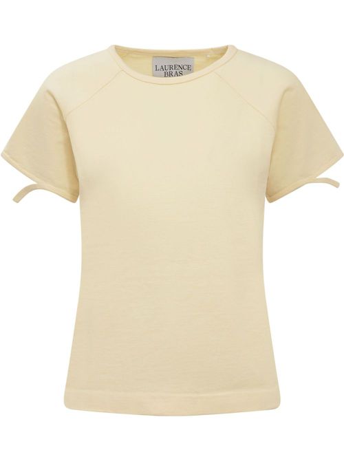 Logo-appliqué T-shirt - Yellow