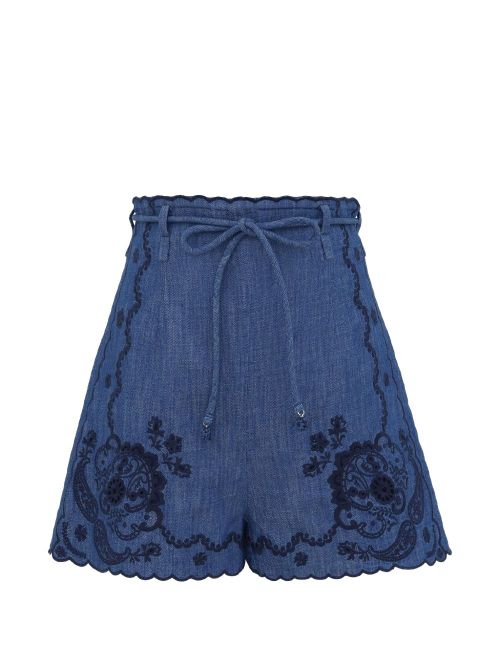 Aster Shorts — Blue