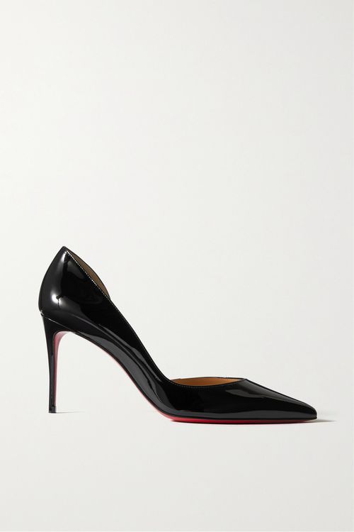 Iriza 85 Patent-leather Pumps - Black