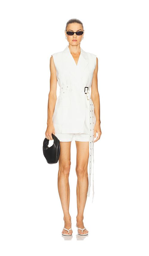 NONchalant Label TOP MARIE in White. Größe S. Also in L